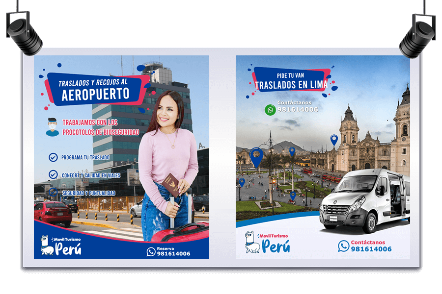 Post publicitario / Andreé Rosales