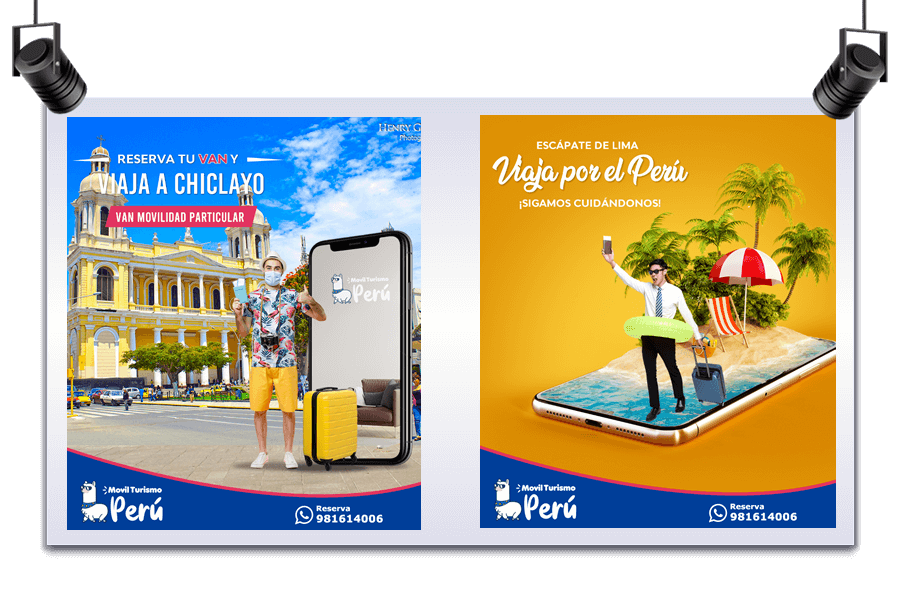 Post publicitario / Andreé Rosales