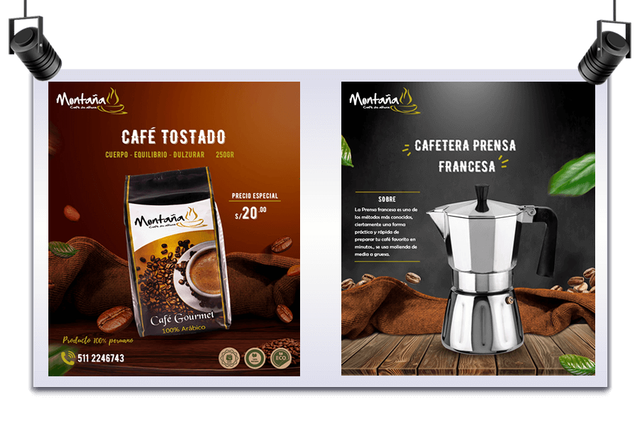 Post publicitario / Andreé Rosales