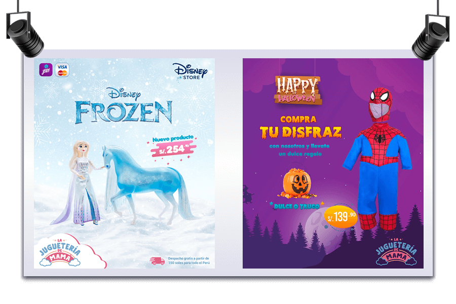 Post publicitario / Andreé Rosales