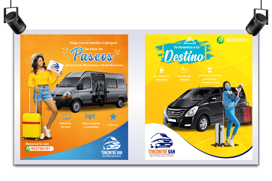 Post publicitario / Andreé Rosales