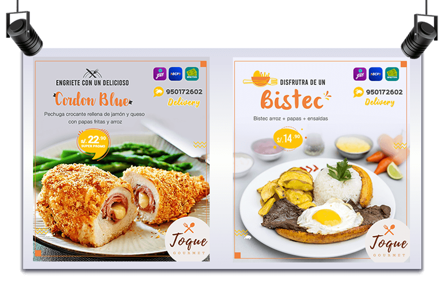 Post publicitario / Andreé Rosales