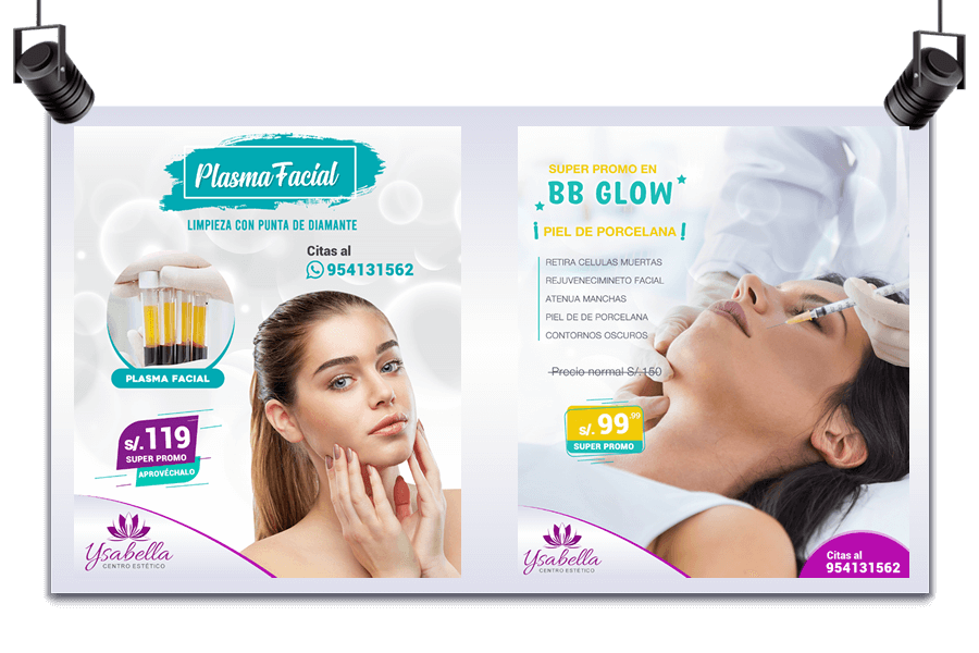 Post publicitario / Andreé Rosales