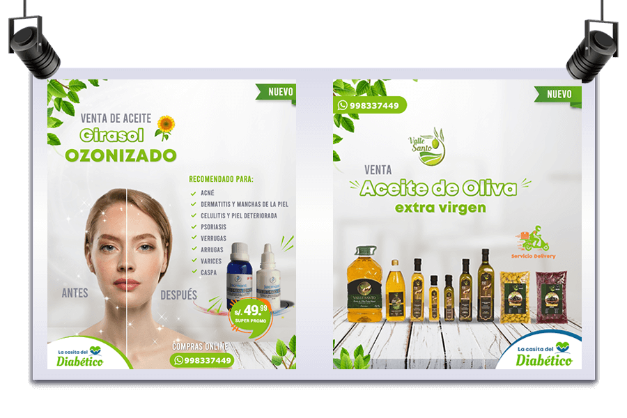 Post publicitario / Andreé Rosales