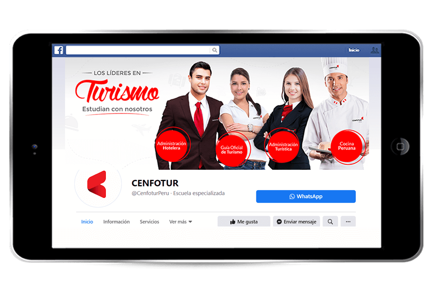 Post publicitario / Andreé Rosales