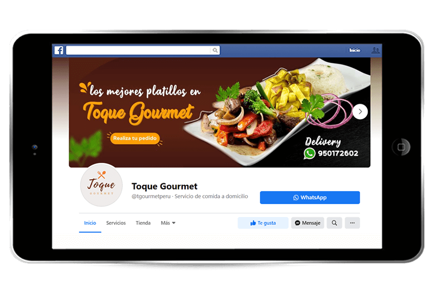 Post publicitario / Andreé Rosales